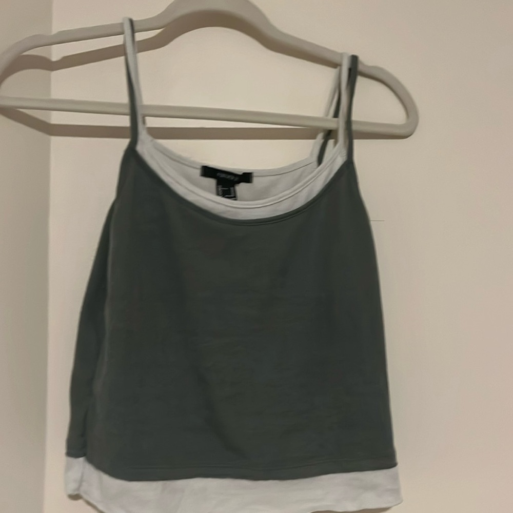 Two colored tank top size medium